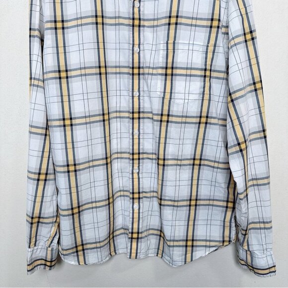 J.crew Mens XL Plaid Light Weight Slim Fit Shirt - Picture 3 of 12